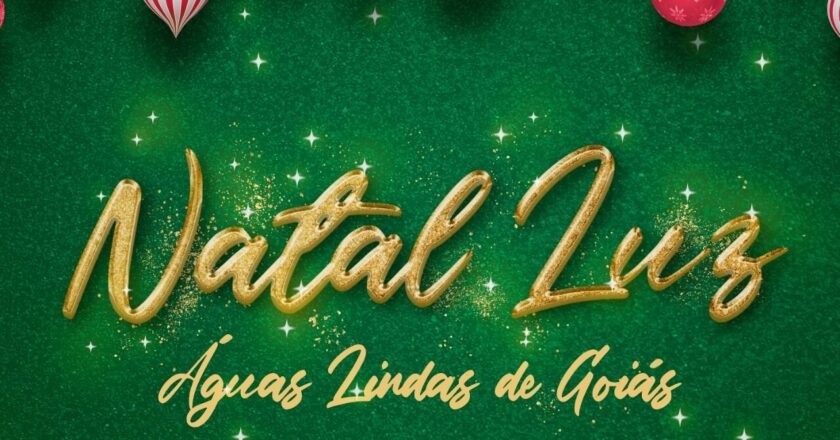 Prefeitura de Águas Lindas anuncia a inauguração da iluminação de Natal