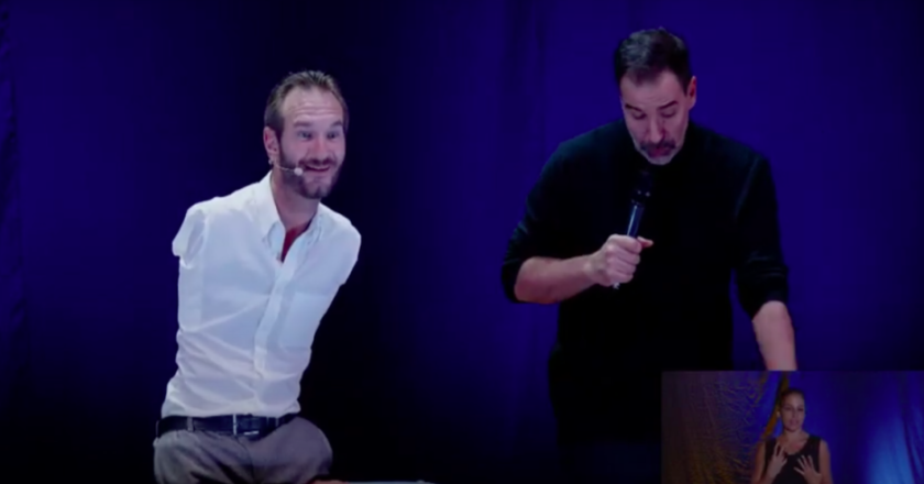 “Deus te ama e tem um propósito para a tua vida”, diz Nick Vujicic