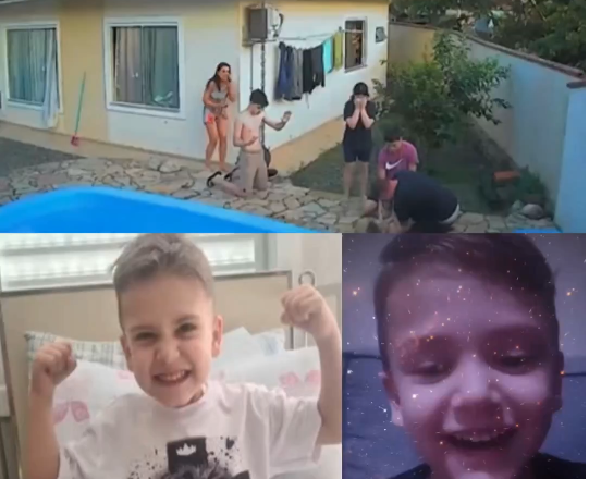 Criança que sobreviveu a afogamento manifesta fé aos 4 anos: ” Sou um milagre e estou aqui “
