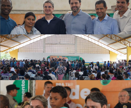 “Águas Lindas de Goiás Celebra Conquistas: Prefeito Dr. Lucas e Alexandre Baldy Lideram Iniciativa de Habitação”