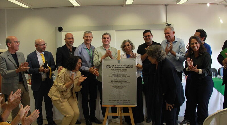 Prefeitura de Águas Lindas inaugura primeira UBS-Escola da Rede Federal