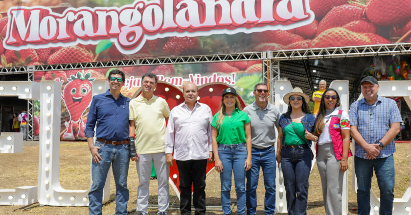 Festa do Morango movimenta a economia de Brazlândia com comercialização de produtos, feira de artesanato e shows