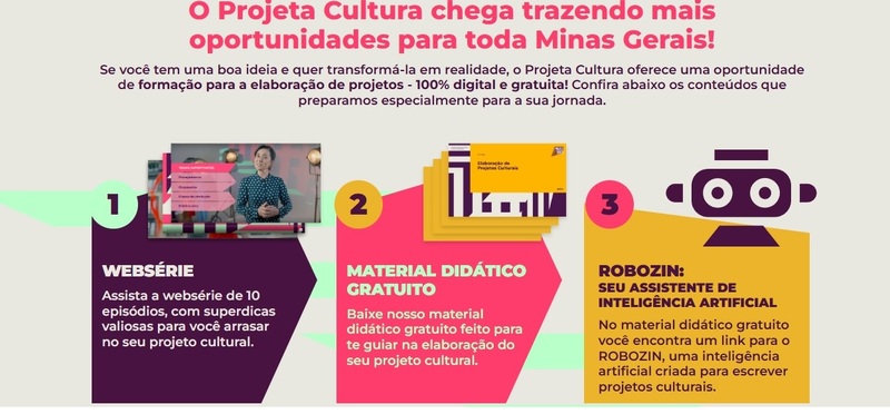Governo de Minas e Cemig incentivam projeto que promove formação gratuita para agentes culturais