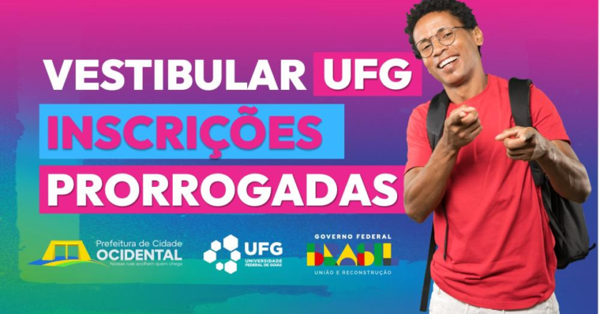 UFG prorroga inscrições para seis cursos de graduação em Cidade Ocidental