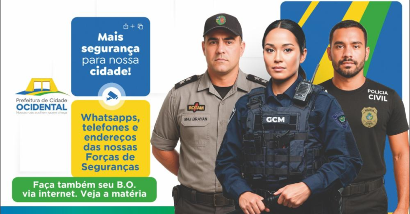 Segurança Pública em Cidade Ocidental: saiba como agir em caso de emergência e onde buscar atendimento