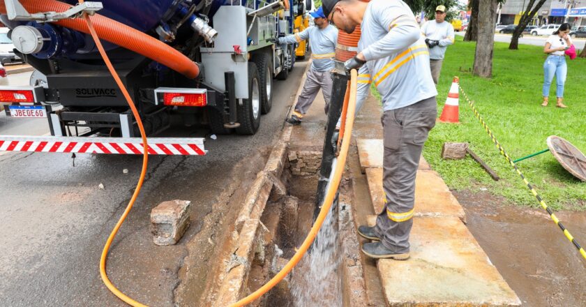 GDF retira mais de 192 mil toneladas de lixo em redes de drenagem e bocas de lobo