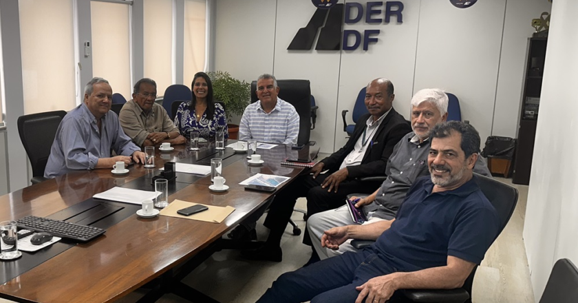 DER-DF inicia obras de melhoria nos acessos aos condomínios do Jardim Botânico, atendendo pedido da AJAB