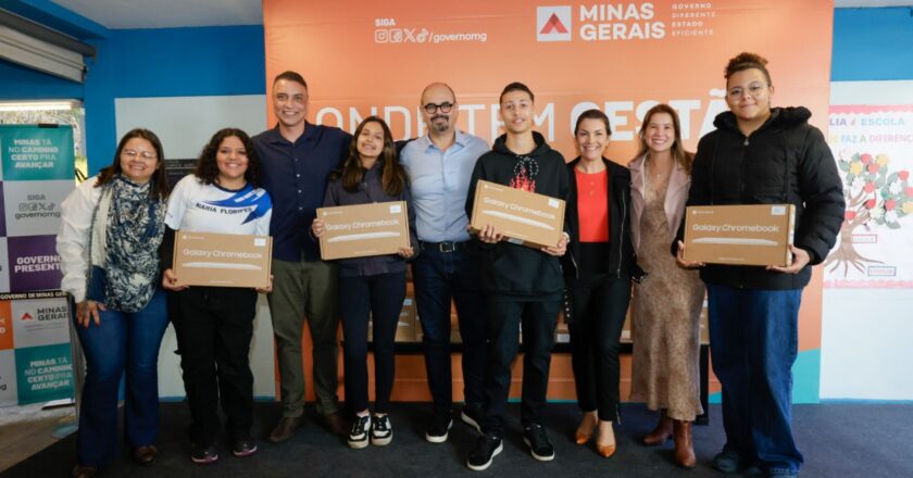 Governo de Minas anuncia aquisição de 32 mil Chromebooks para escolas de Ensino Médio em Tempo Integral