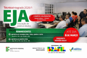 IFG Valparaíso abre vagas para Técnico em Eletrotécnica (EJA)