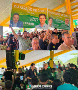 Prefeito de Valparaíso se une à base de Caiado e declara apoio a Daniel Vilela para o Governo de Goiás