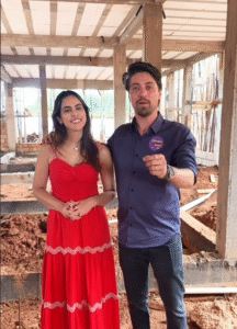 Prefeito Marcus Vinícius e secretária Luciana Mendes vistoriam obra da UBS do Ypiranga