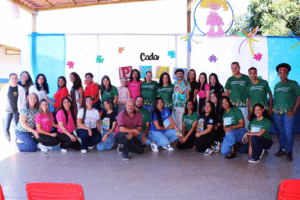 Escola municipal de Águas Lindas de Goiás celebra Festa da Família com grande participação popular