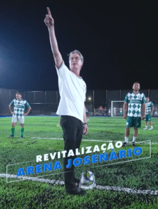 Arena Josenário é revitalizada e marca nova fase do esporte em Águas Lindas