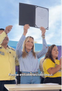 Moradores de São Sebastião celebram novas obras anunciadas por Celina Leão