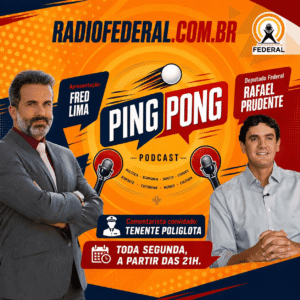 Programa “Ping Pong” retorna à Rádio Federal com Rafael Prudente na estreia da terceira edição
