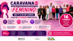 Valparaíso recebe Caravana do Empreendedorismo Feminino com 16 cursos gratuitos