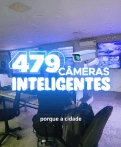 Águas Lindas terá monitoramento inteligente com 479 câmeras para reforçar a segurança da população