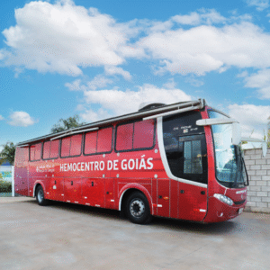Unidade itinerante do Hemocentro realiza coleta de sangue no Goiânia Shopping