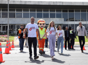 Ação na Praça do Buriti incentiva doação de sangue