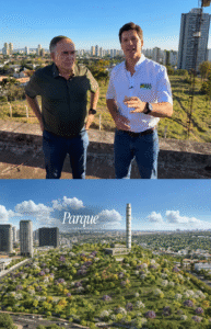 Daniel Vilela inicia obras de novo parque de R$ 15 milhões que promete se tornar cartão-postal de Goiânia