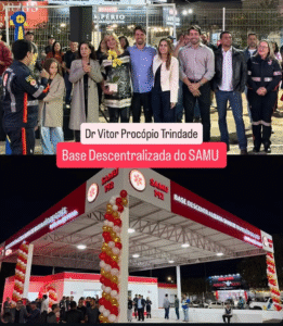 Valparaíso fortalece atendimento de urgência com nova base do SAMU e entrega de ambulâncias