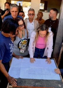 Celina Leão acompanha execução das obras lançadas pelo GDF na Sua Porta e reforça compromisso com as entregas