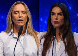 Tiro sai pela culatra: Paula erra feio no debate ao atacar Celina na pauta feminina; governadora foi relatora de medidas contra assédio