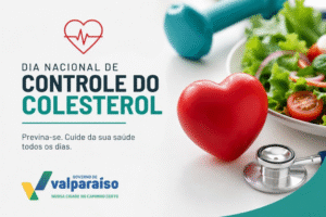 Prefeitura de Valparaíso reforça prevenção ao colesterol e amplia orientação nas UBS