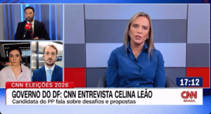 Celina marca posição durante sabatina na CNN: “Não tenho compromisso com o erro de ninguém
