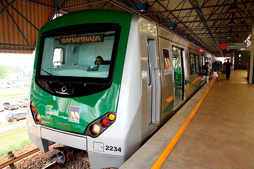 Estudo para levar metrô a seis regiões do DF é concluído e aponta viabilidade da expansão