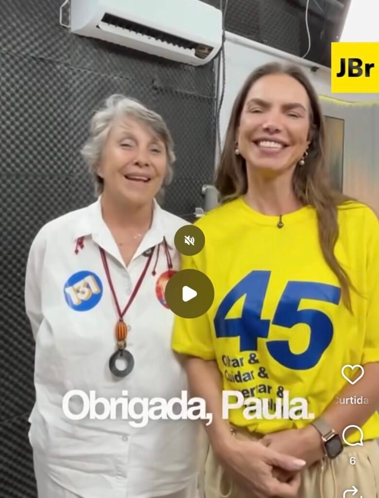 Paula Belmonte e a dobradinha petista