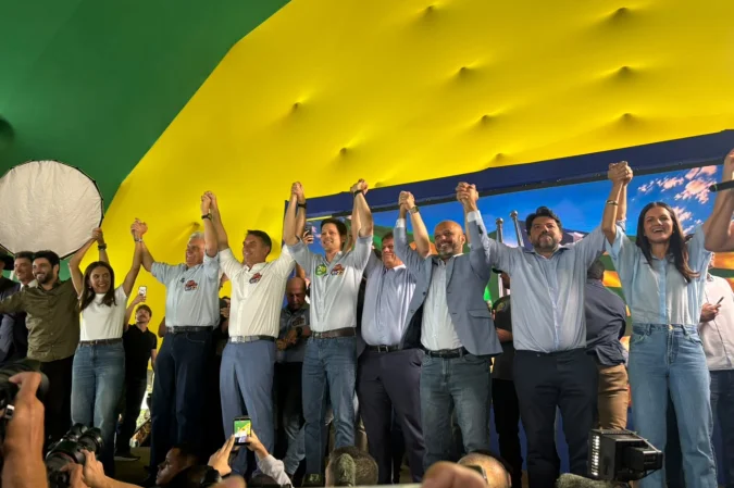 Caiado e Daniel Vilela se unem a Flávio e levam propostas para o segundo turno