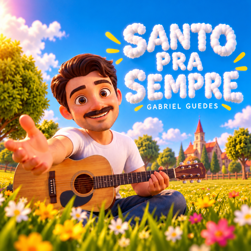 Gabriel Guedes lança versão infantil do hit “Santo pra Sempre” com clipe em animação 3D