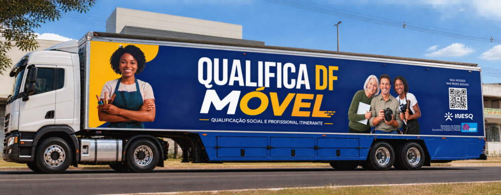 Qualifica DF Móvel abre 907 vagas gratuitas em quatro regiões do DF; inscrições começam em novembro