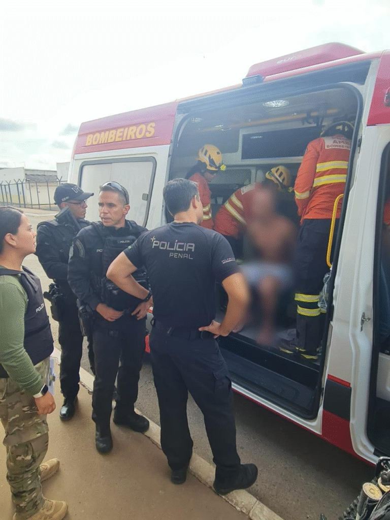 Negociação encerra ocorrência com refém na Papuda; detento engoliu faca